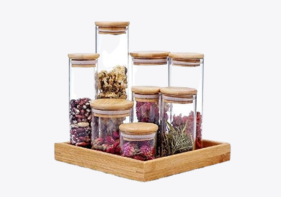 Glass Canisters