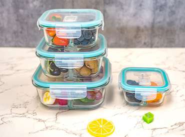 Popular Glass Food Storage Containers Set