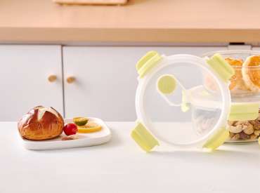  Removable Lock Glass lunch Containers with Vent - Microwave, Oven, Freezer and Dishwasher 