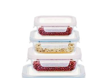 Best glass food storage containers rectangular