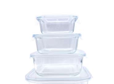 Simply Store Meal Prep Glass Food Storage Containers Square