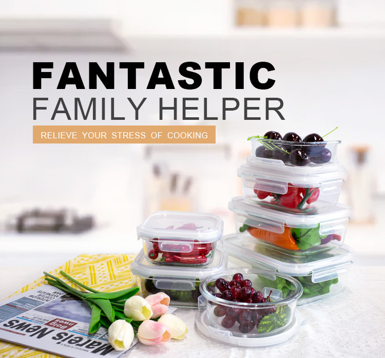 Best glass food storage containers round